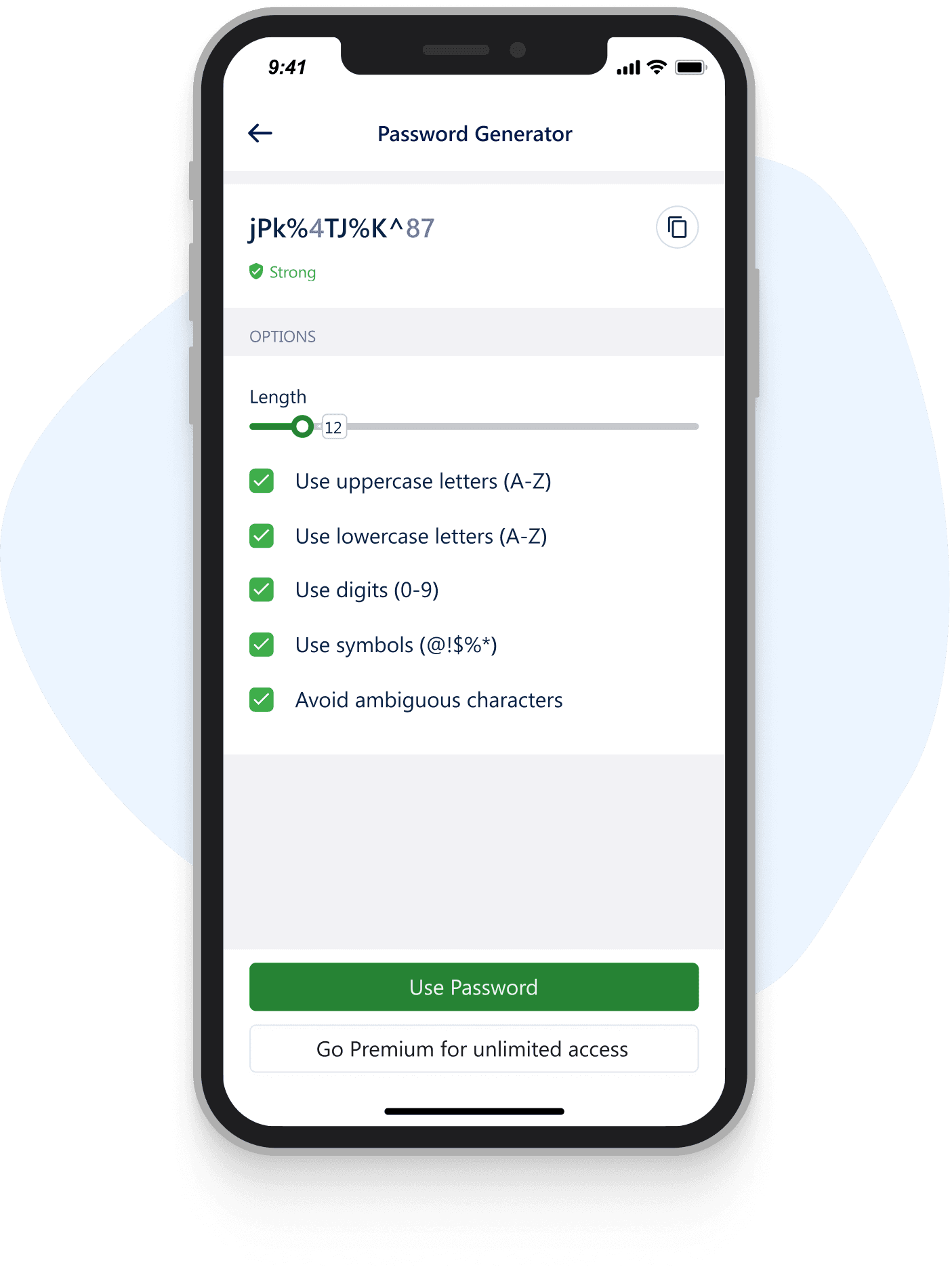 Generate hack-proof passwords