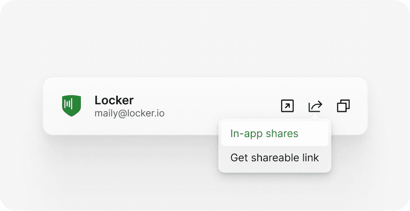 Easy, Secure Sharing